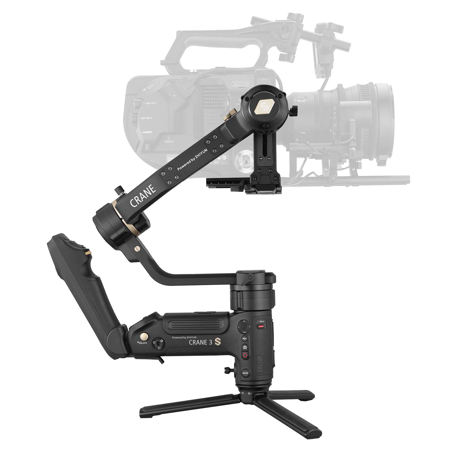 Zhiuyn crane 3s pro combo smartsling handle
